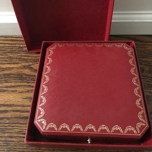 Authentic Cartier necklace box